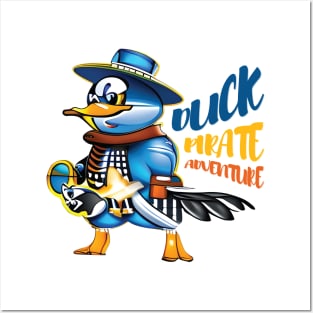 Duck Pirate Adventure Posters and Art